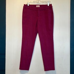 Old Navy Pixie Magenta Pants Size 6